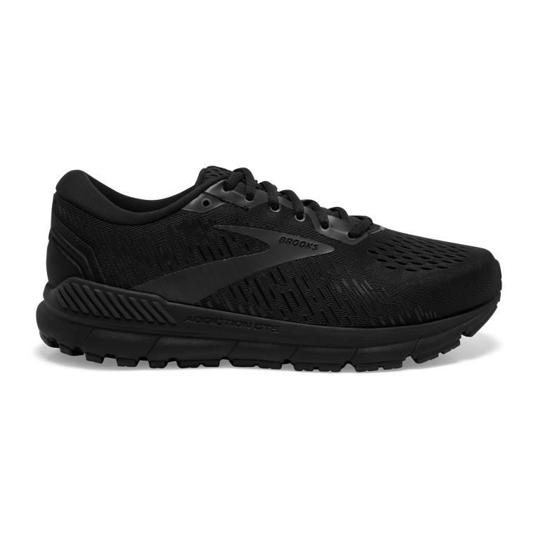 Brooks Addiction Gts 15 - Mens Walking Shoes - Black/White/Charcoal/Ebony (29510NYGO)